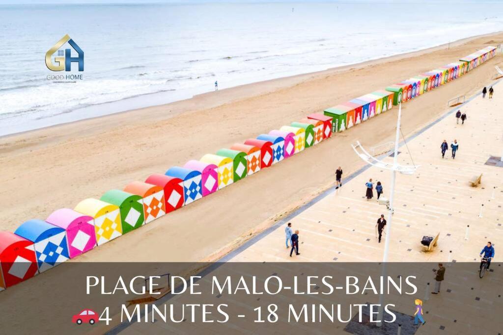 *L'Ecrin De Ronsard*Plage & Centre-Ville Dunkirk Exterior photo